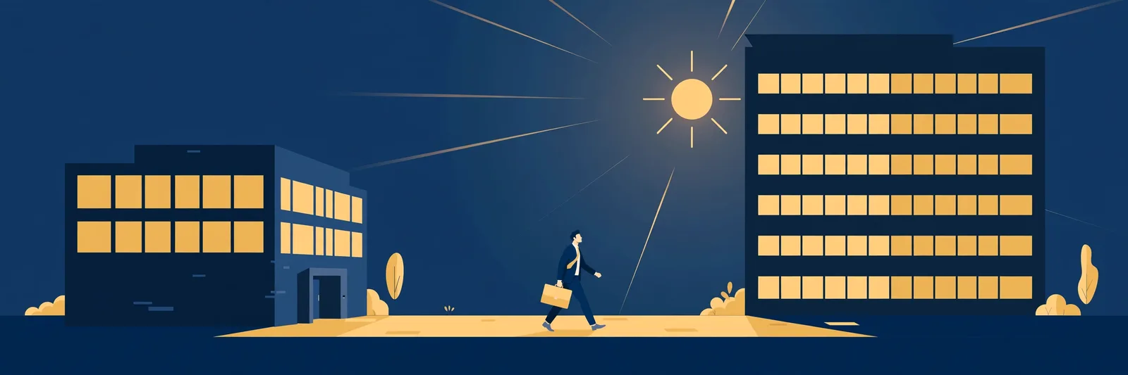 Illustration for changing h-1b employers